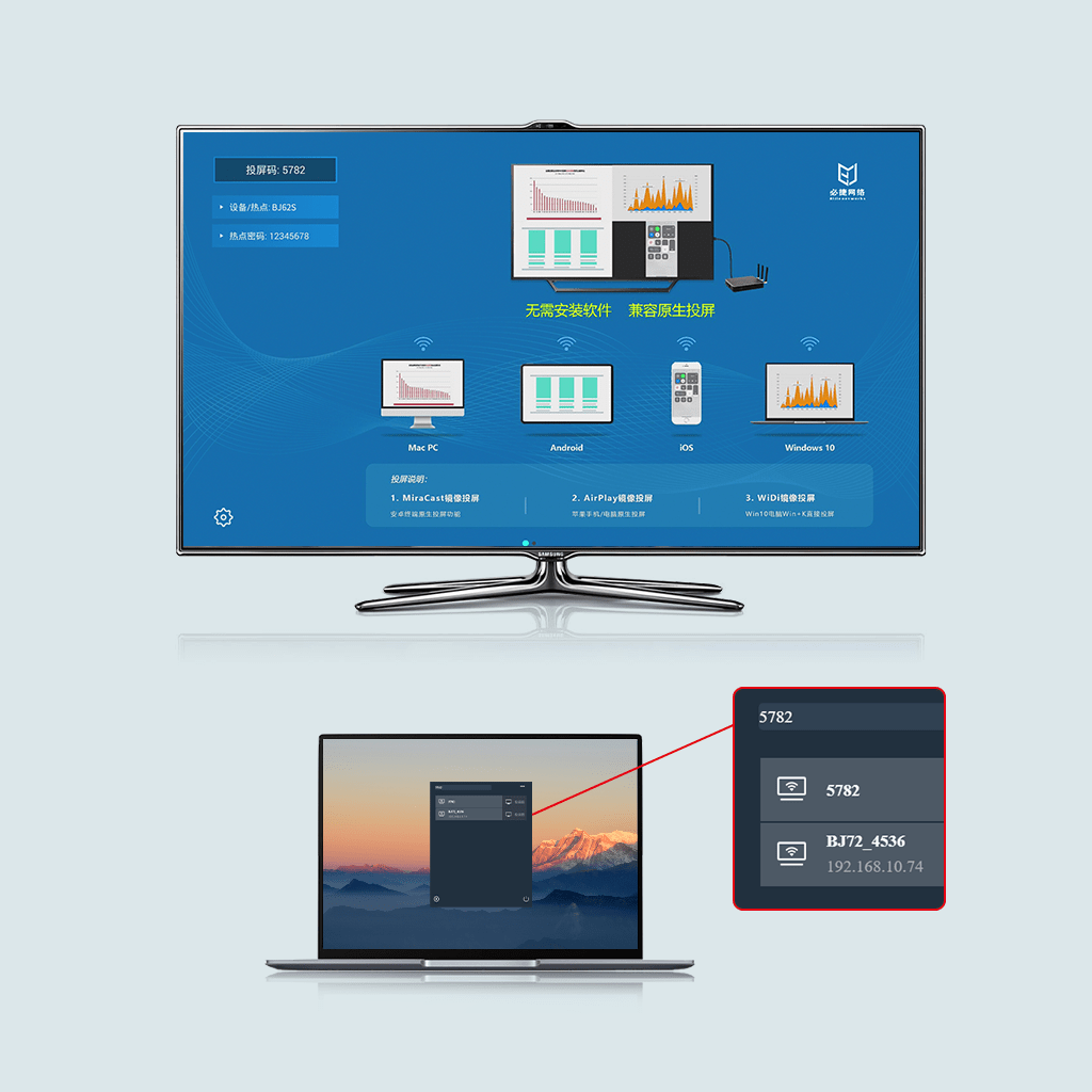 投屏码投屏