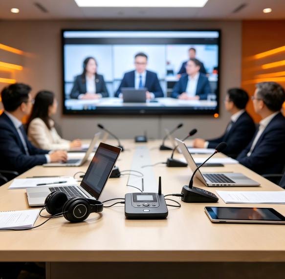 上市公司年会分会场现场